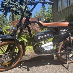 Electric Bike Mopped Style Ebike *New