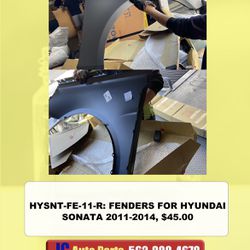 Fenders For Hyundai Sonata 2011 2012 2013 2014