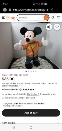 Mambo Mickey Mouse 2004 Special Edition 