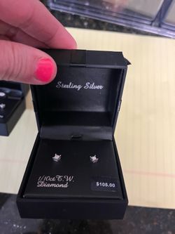 Diamond earrings