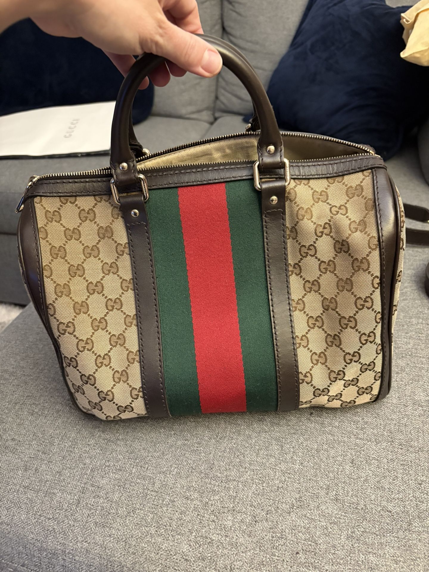 Gucci Boston Bag- Authentic