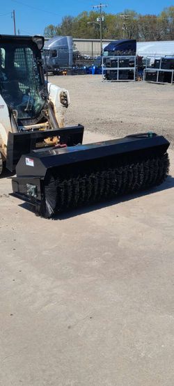Hydraulic Tilt Open Street Sweeper Attachment 