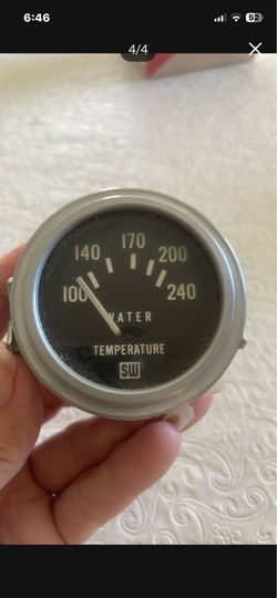 New Stewart Warner Water Temperature Gage