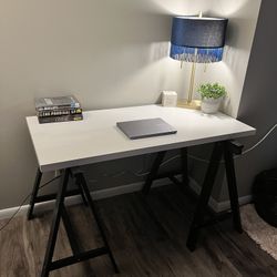 White & Black Desk