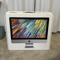 iMac 21.5 Inch with 4k Display And 256 gb Storage 