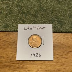 1926 Wheat Cent