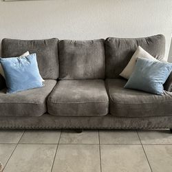 Couch and Over size Chair W/ottoman 