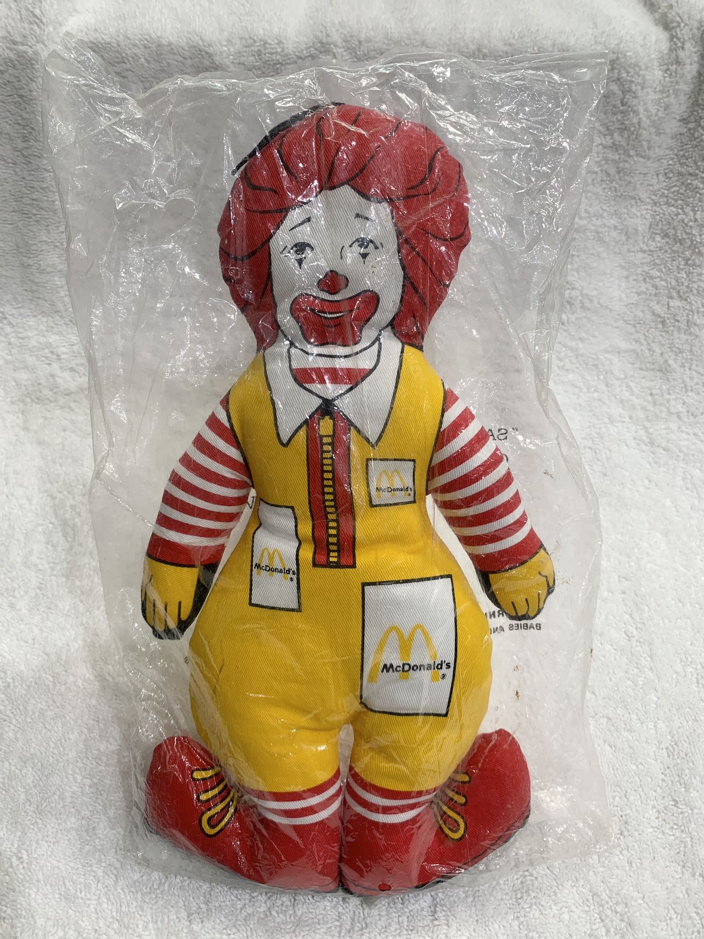 Vintage Ronald McDonald Doll 1985