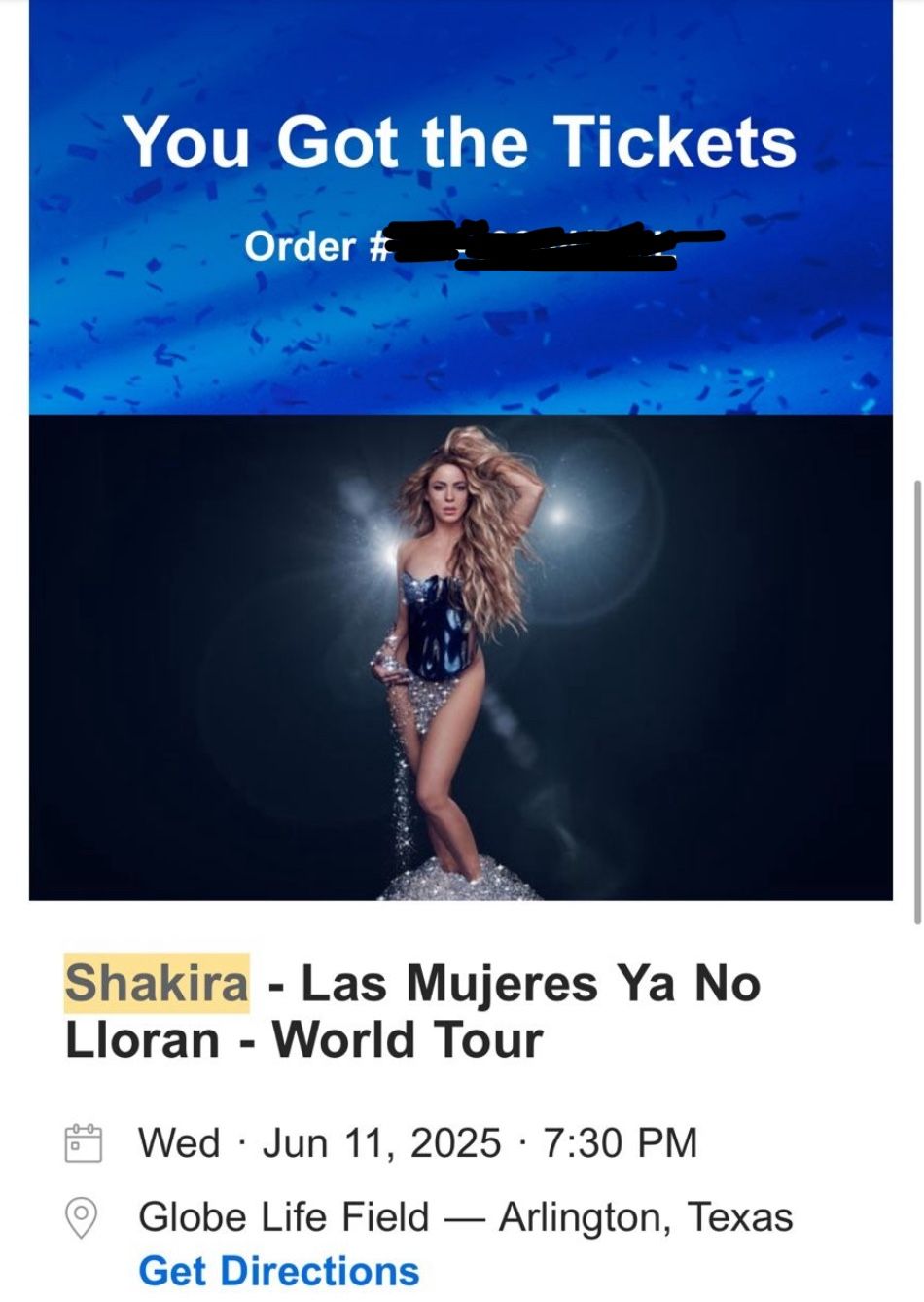 Shakira - Las Mujeres Ya No Lloran - World Tour
