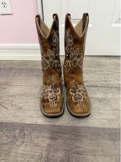Brown girl boots