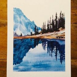 PNW Watercolor Prints. $40 Each Or $3 For $100. Can Ship. 