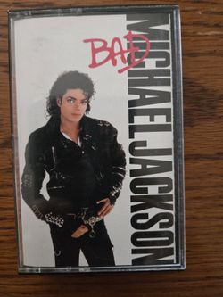 Bad Michael Jackson Cassette tape
