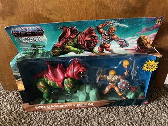 Masters Of The Universe Battlefield Warriors Battle Armor He-Man & Battle Cat