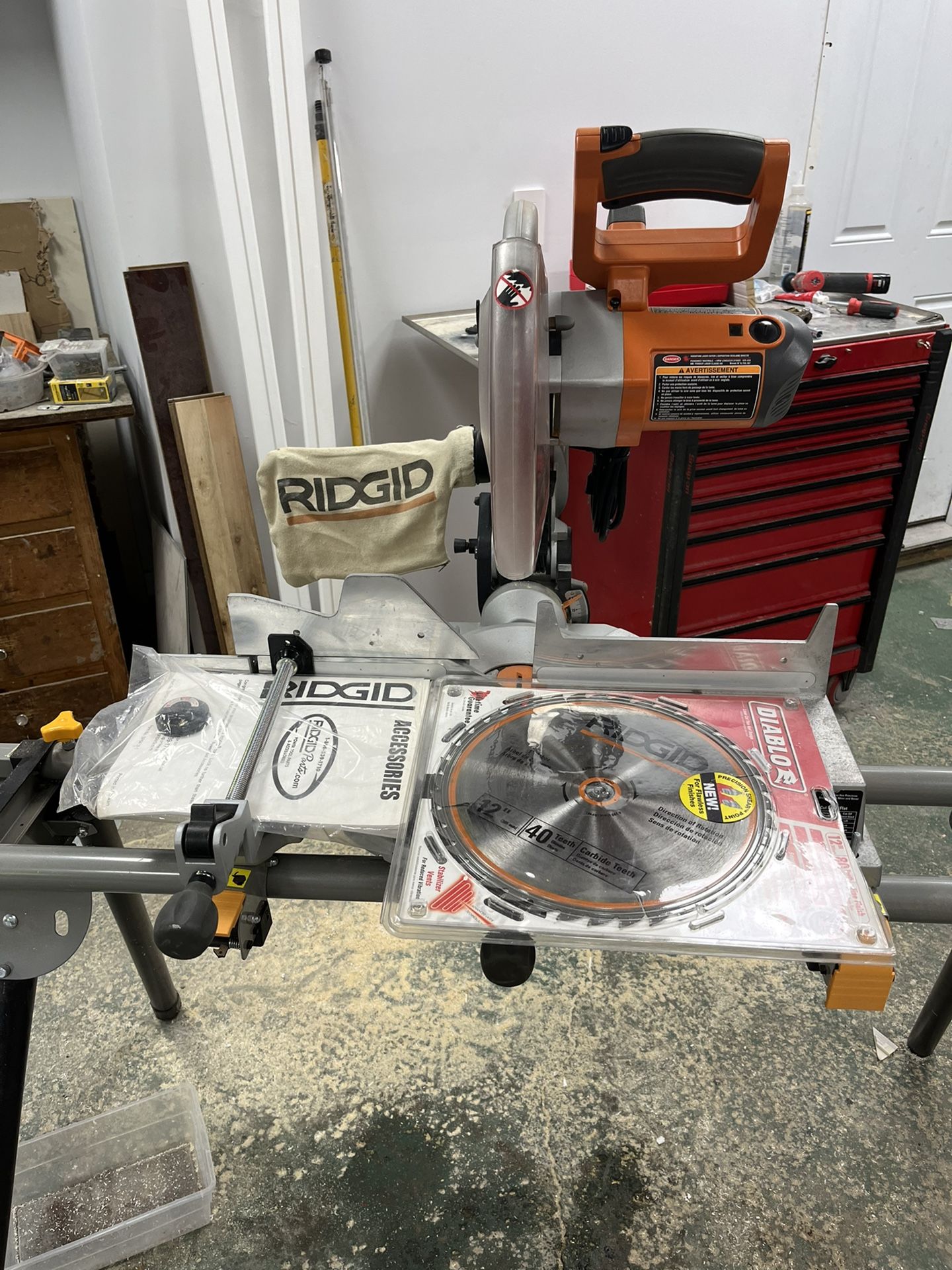12” Ridgid Miter Saw