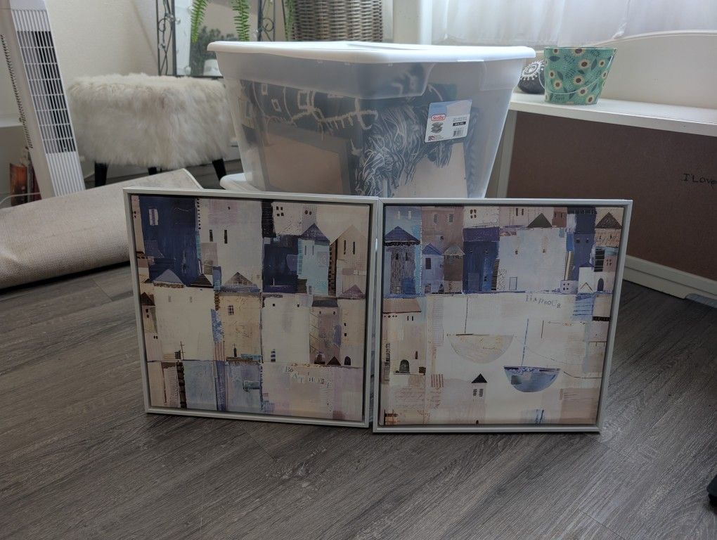 Beach Houses Matching Paintings