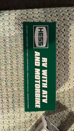 Hess RV with ATV and Motorbike Toy Set