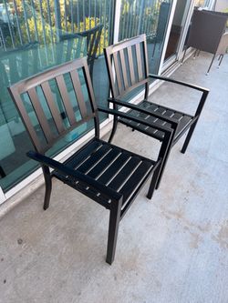 Patio chairs