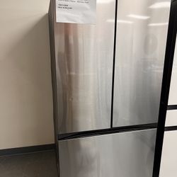 Bespoke 30 cu. ft. 3-Door French Door Smart Refrigerator with Autofill Water Pitcher in Stainless Steel, Standard Depth