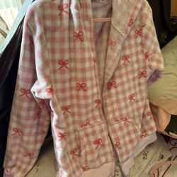 Pink Bow Women jacket