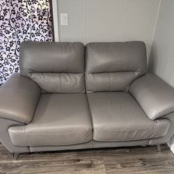 Gray Sofa and love seat