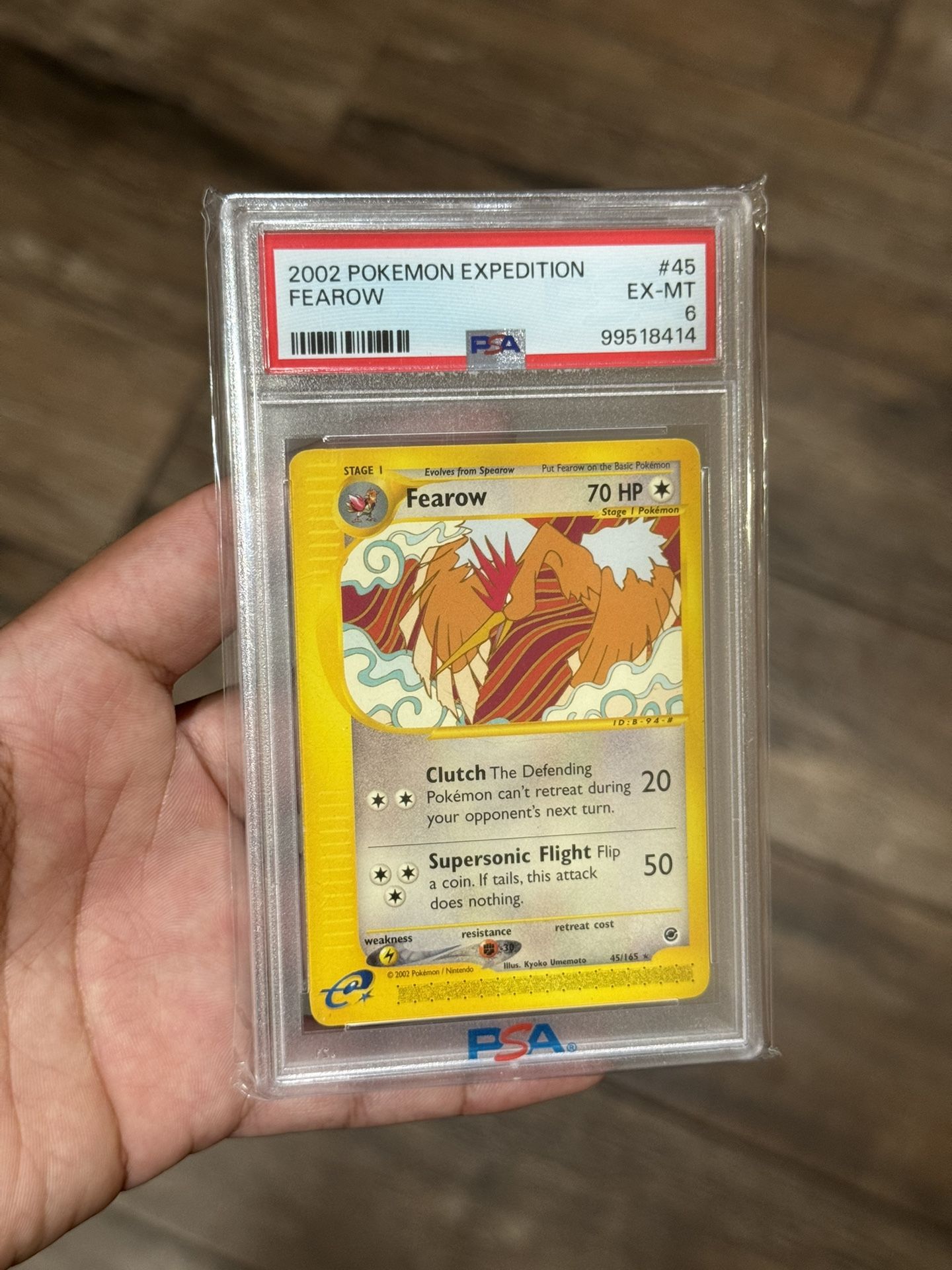 Fearow Pokemon PSA Slab