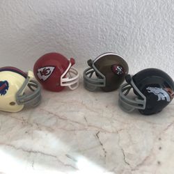 NFL Miniature Pocket Helmets AFC NFC