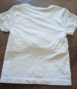 Calia white workout top