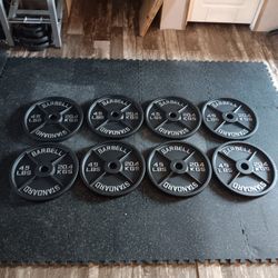 Brand New 45lb Barbell Standard Olympic Plates (NEW IN BOX)