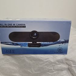 VDO360 3SEE 4K HD USB Speaker and Microphone Camera