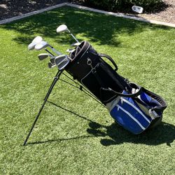 Golf Bag With 10 Clubs