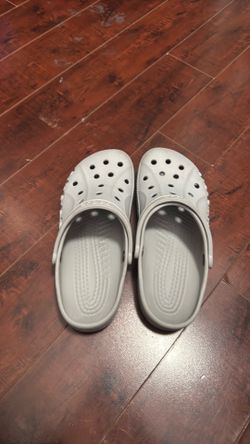 Gray Crocs