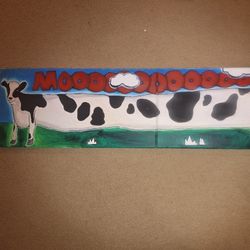 Long Cow Painting