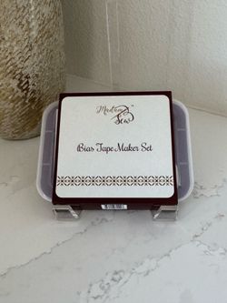 Sewing/Crafts. Madam Sew Bias Tape Maker Set.  NEW!!!!