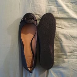 Tory Burch Blue Flats