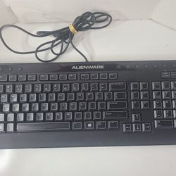 DELL ALIENWARE Keyboard Wired USB Multimedia Gaming SK-8165 