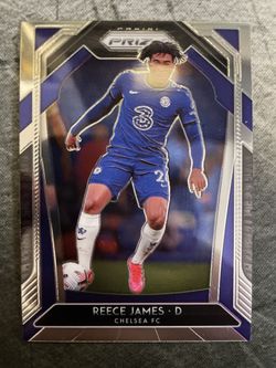 2020-21 Panini Prizm Premier League Reece James Chelsea RC Base Card #215