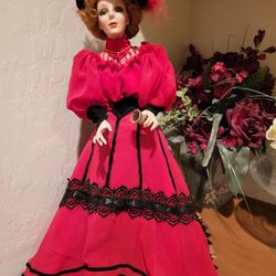 Coco Cola  Dolls.I  Perfect  One Red One Pink Porcelain Perfect  Each 100