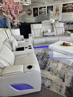 ππ SofΓ‘ LoveSeat Ice