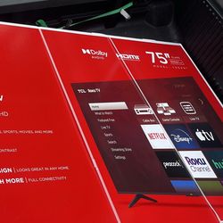 75inch 4k Roku Tv Brand New