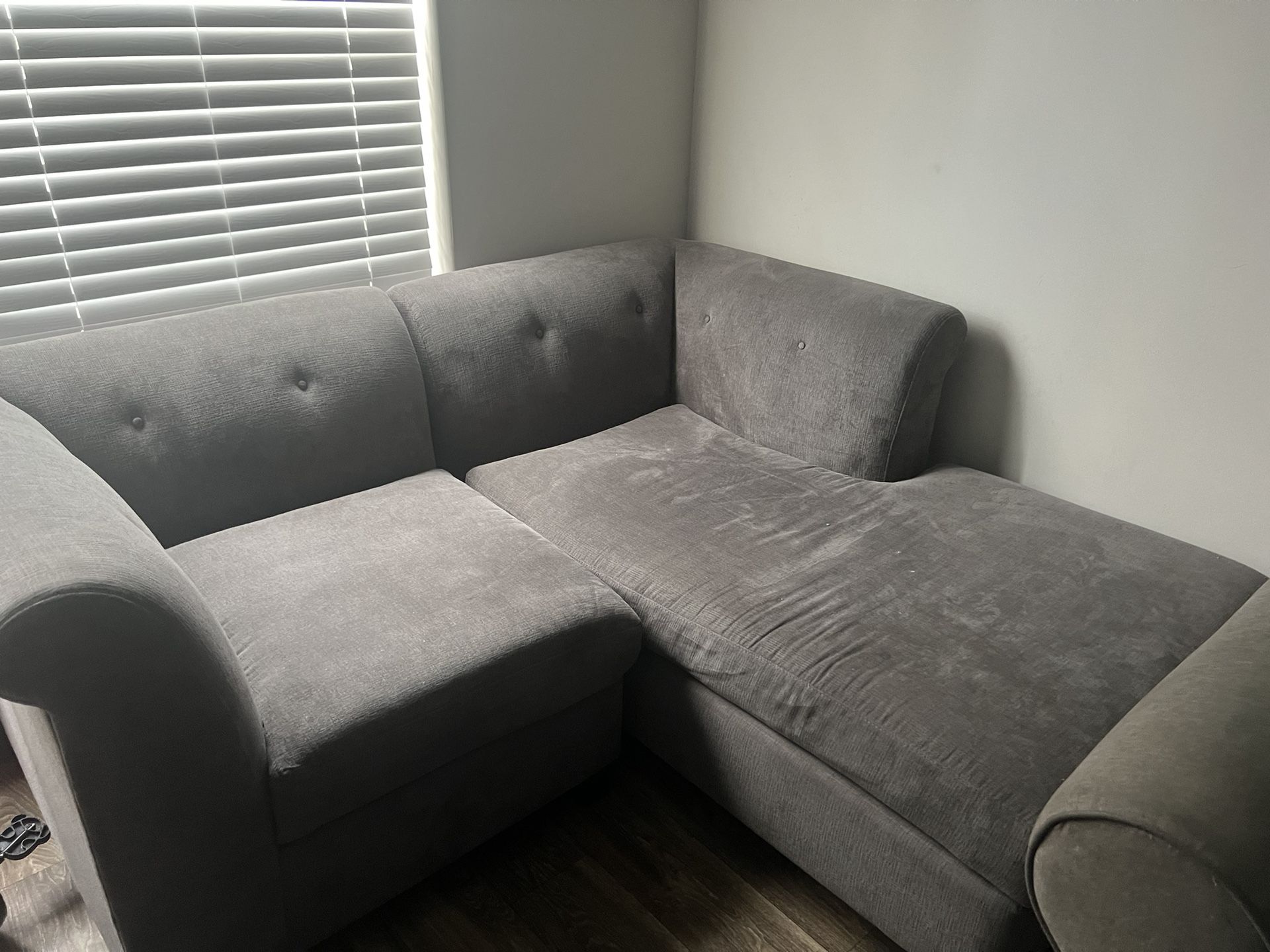 Light Grey Small Sectional