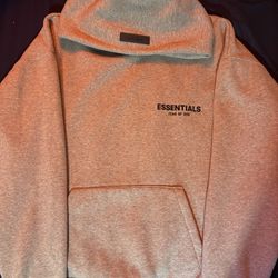 Essentials grey hoodie