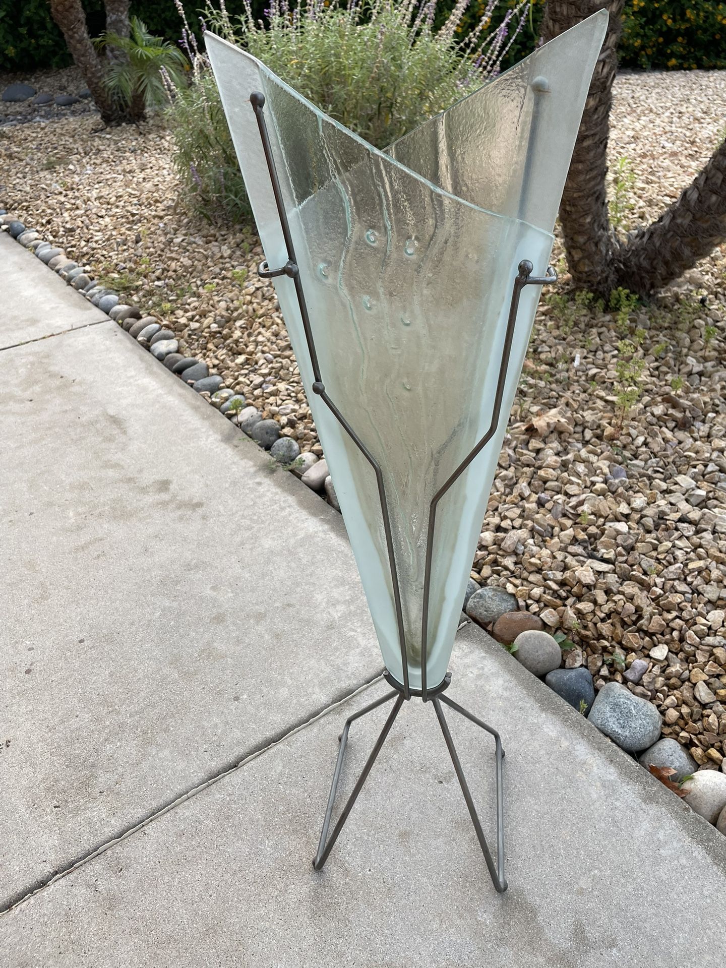 Custom Tall Glass Flower Vase