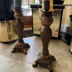 Brass candle holder Lake Nona