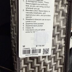 Lululemon Men’s Jogger, Brand new NWT