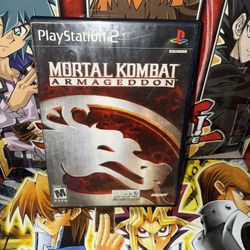 PlayStation 2 Mortal Kombat: Armageddon Game