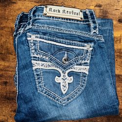 Rock Revival Denim (Gently used) (Size 28) (Bootcut)