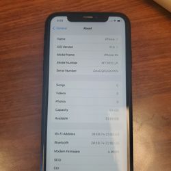 Black phone Xr Unlocked 64GB