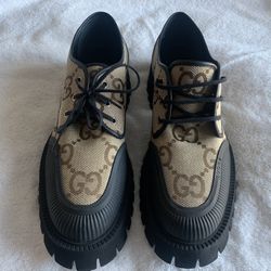 Brand New Men’s Gucci Supreme Macro GG Shoes…Size 13