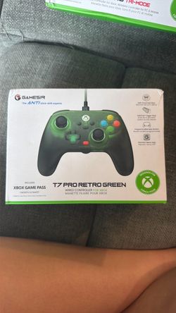 T7 PRO Retro Green Xbox Controller