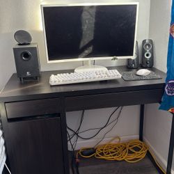 Desktop With Desk 